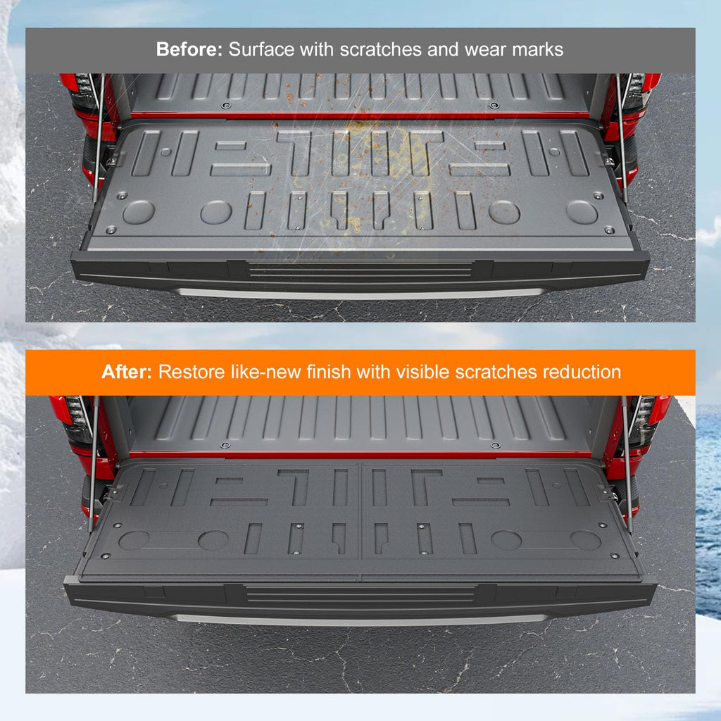 powoq 5.5FT Bed Liner Compatible with 2015-2026 Ford F150 Truck Bed Mat Waterproof Bed Mat TPE Truck Bed Liner Replacement for 2015-2026 Ford F150 Accessories (3-Fold 5.5FT Truck Bed Mat)