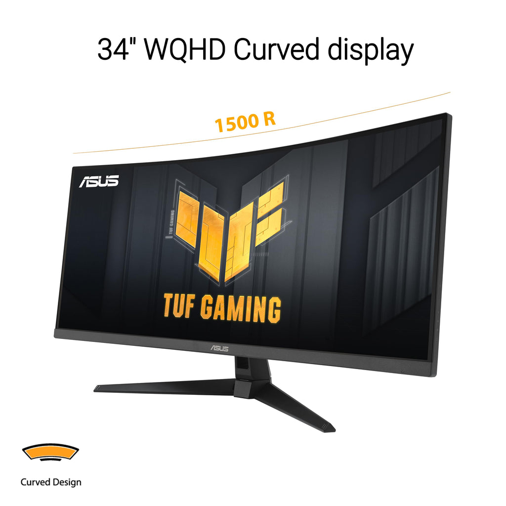 ASUS TUF Gaming 24” (23.8” viewable) 1080P Monitor (VG249QE5A) - FHD, 144Hz Overclock to 146Hz, IPS, Extreme Low Motion Blur Sync, 1ms, Speakers, Variable Overdrive, DisplayWidget Center, 3yr Warranty
