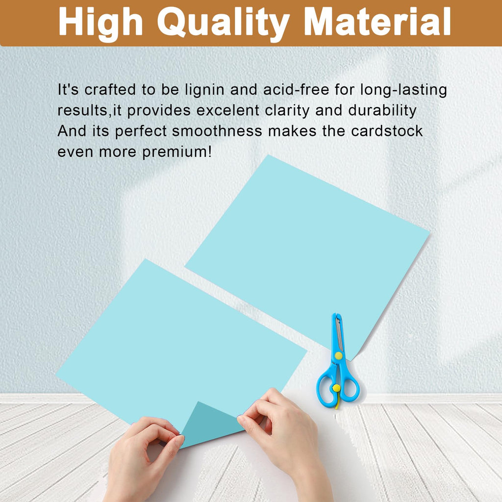 Silunkia 28 Sheets Black Cardstock 8.5 x 11 for Halloween, 250gsm/92lb Heavyweight Black Paper Card Stock for DIY Cards, Scrapbooking, Greeting Cards, Invitations, Party