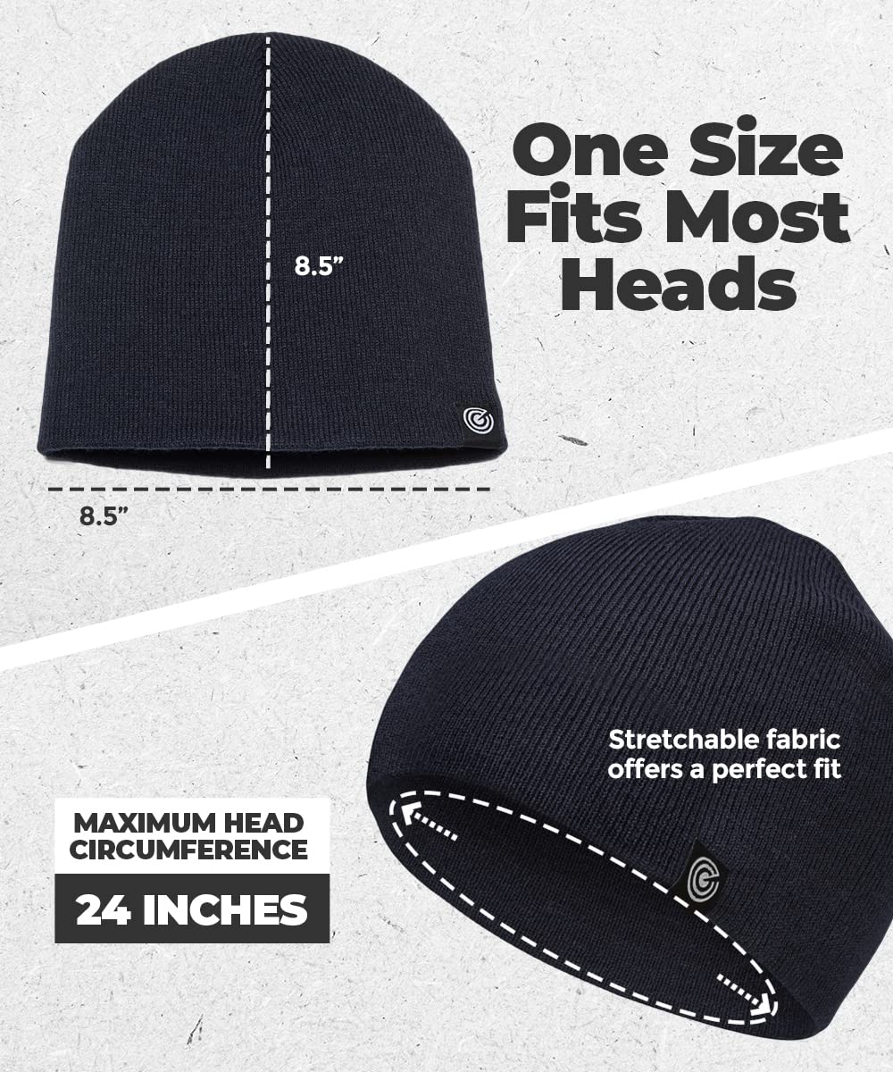 Original Beanie Cap - Soft Knit Beanie Hat - Warm and Durable