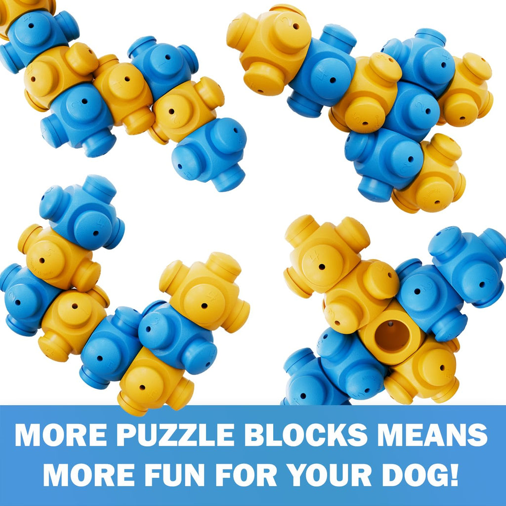 Dog Puzzle Toys for Smart Dogs, Boredom Busters, Interactive, Mentally Stimulating, Cognitive Dog Games, Hard Puzzle, Difficult Toys to Keep Them Busy, Puppy Puzzle Toys, Small, Medium, Large Breeds