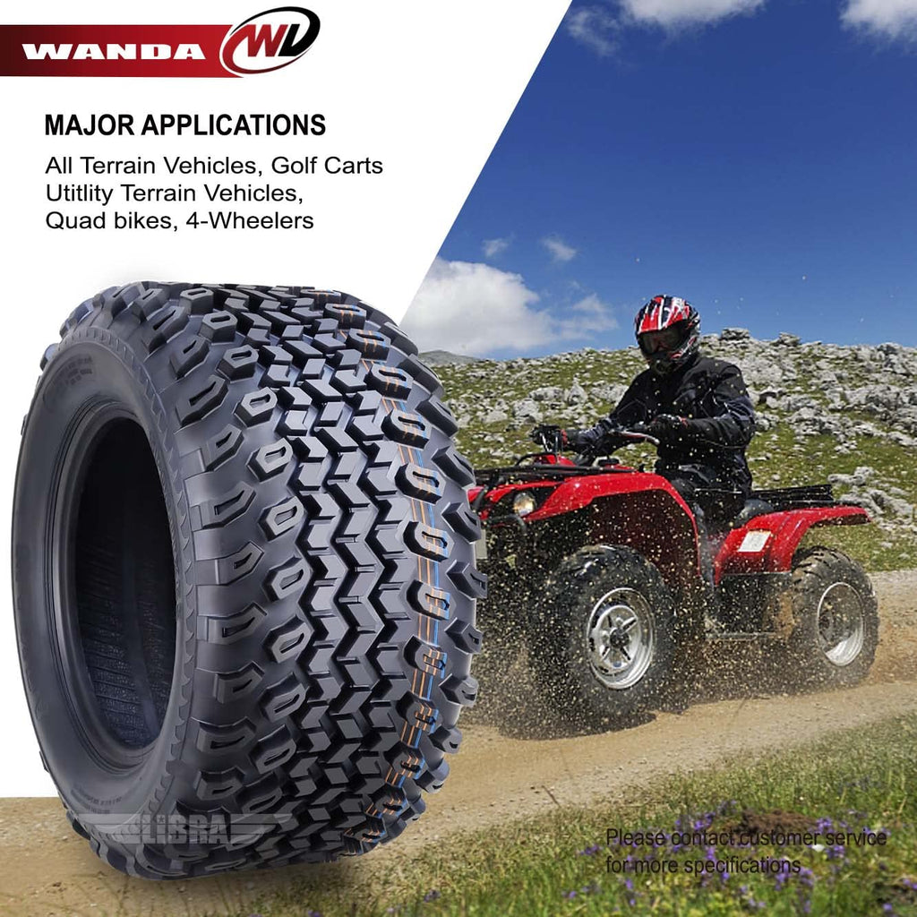 WANDA 18X9-10 Golf Cart ATV Tires 4 Ply 18X9x10 -Set 4-14050