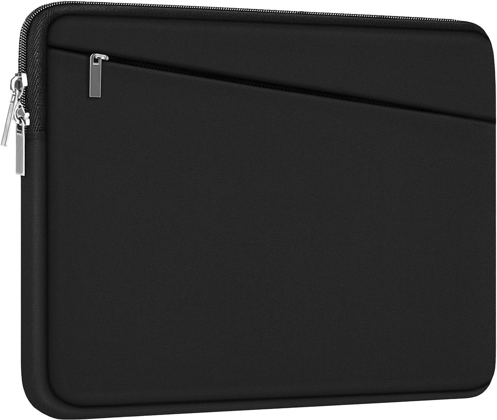 Laptop Sleeve Case 13.3 Inch, Durable 14 Inch Laptop Case Computer Carrying Bag Protective Cover Compatible with 13 14 inch MacBook Pro, MacBook Air, Dell, HP, Lenovo, Notebook, Computer, Black