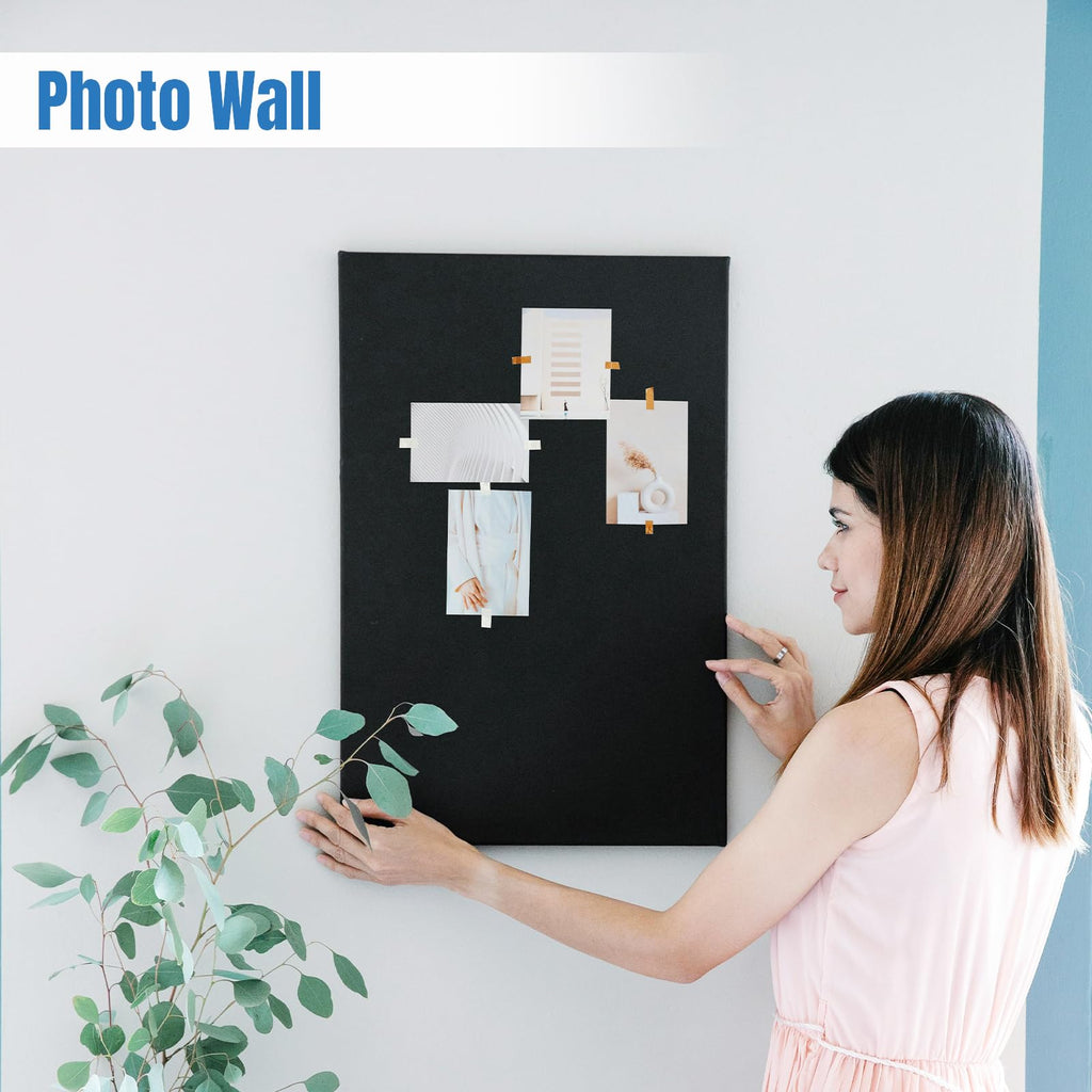 12 Pack Black Foam Board 24"x36", 3/16" Thick Foam Core Board for Projects, Black Poster Board for Painting, Displaying, and Craft Projects