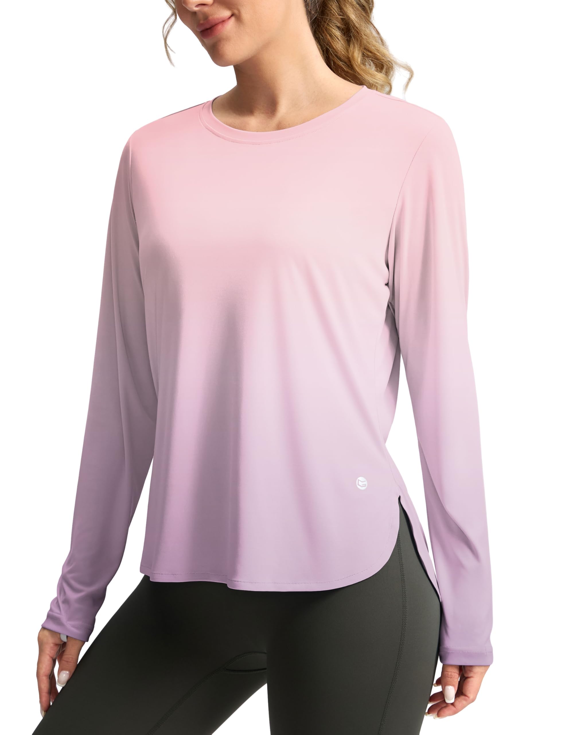 Women's Sun Shirts UPF 50+ Long Sleeve UV Protection Shirt Lightweight Quick Dry Workout Hiking Tops for Women