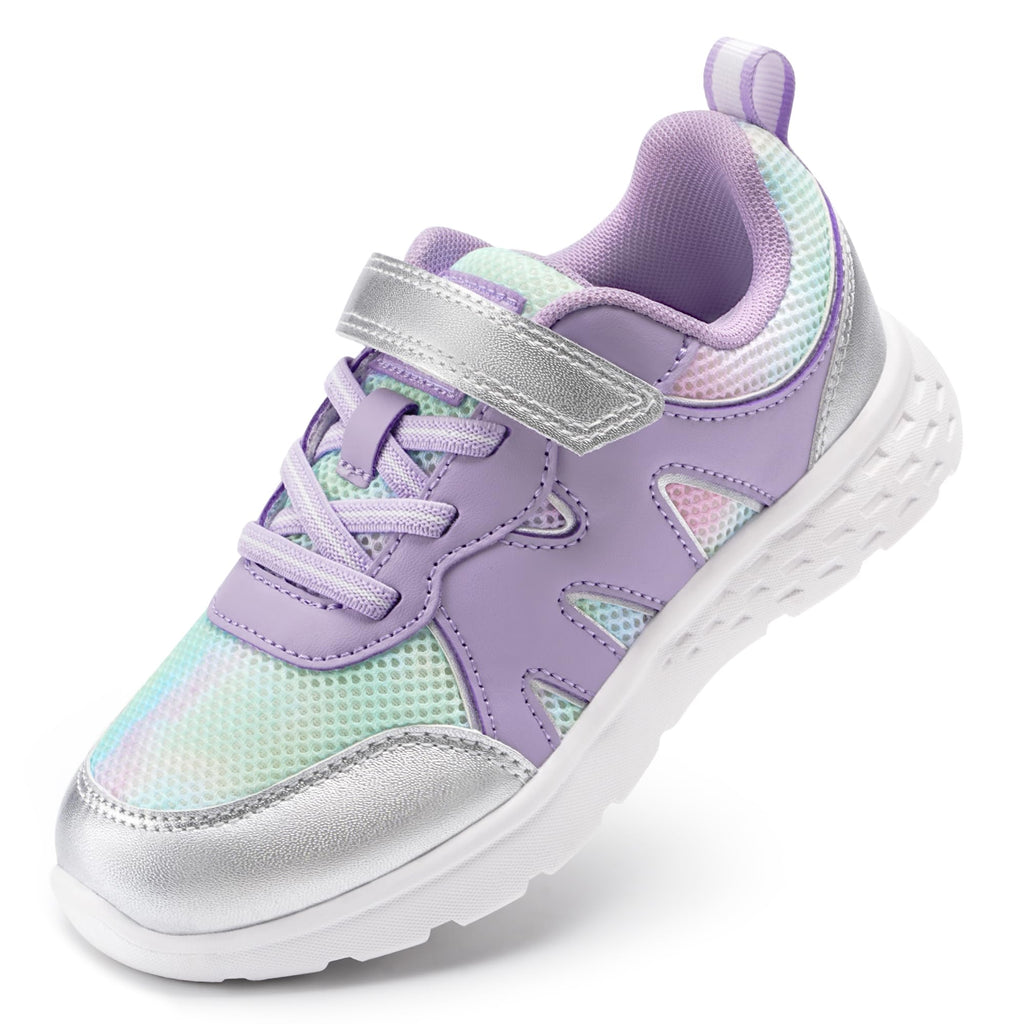 Stelle Girls Sneakers Kids Tennis Shoes with Non-Slip Sole Lightweight Breathable Athletic Sports Running Shoes for Toddler/Little Kid/Big Kid