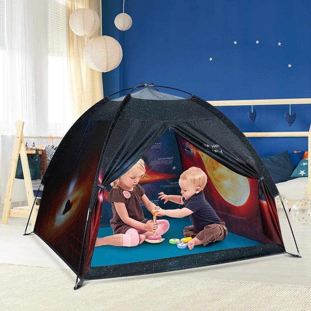 Mnagant Kids' Alpaca Tent - Fun Pop-Up Playhouse for Boys and Girls - Easy Setup, Indoor/Outdoor Adventure Tent - 47" x 47" x 43"