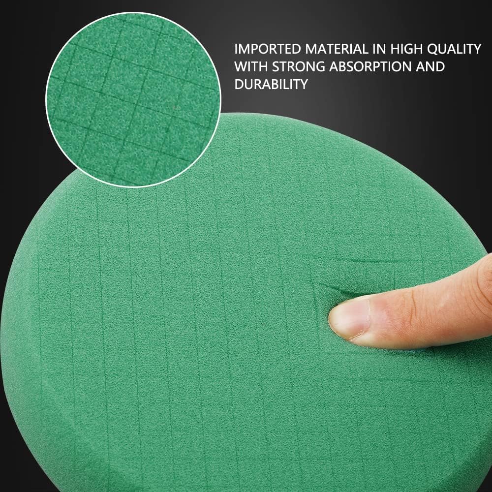 Blue T60 Moderate-Cut Foam Polishing Pads, SPTA 1Pc 3.5 Inch Face for 3 Inch 80mm Backing Plate Compound Buffing Sponge Pads for Car Buffer Polisher Compounding, Polishing and Waxing -FPTSS3G