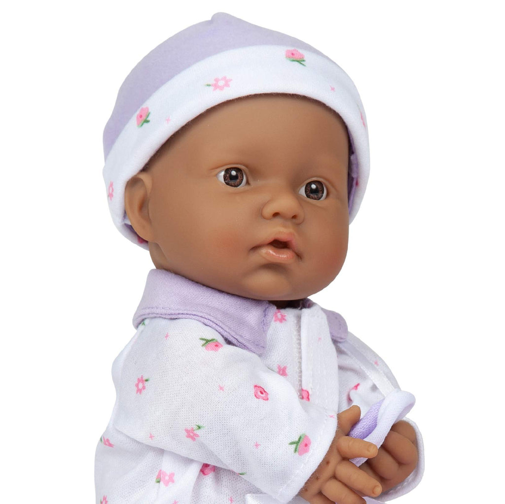 JC Toys La Baby Caucasian Baby Doll Set – 11 Inch Soft Body Doll with Accessories Including a Removable Blue Outfit – Small Baby Doll Toy for Children 12 Months and Older