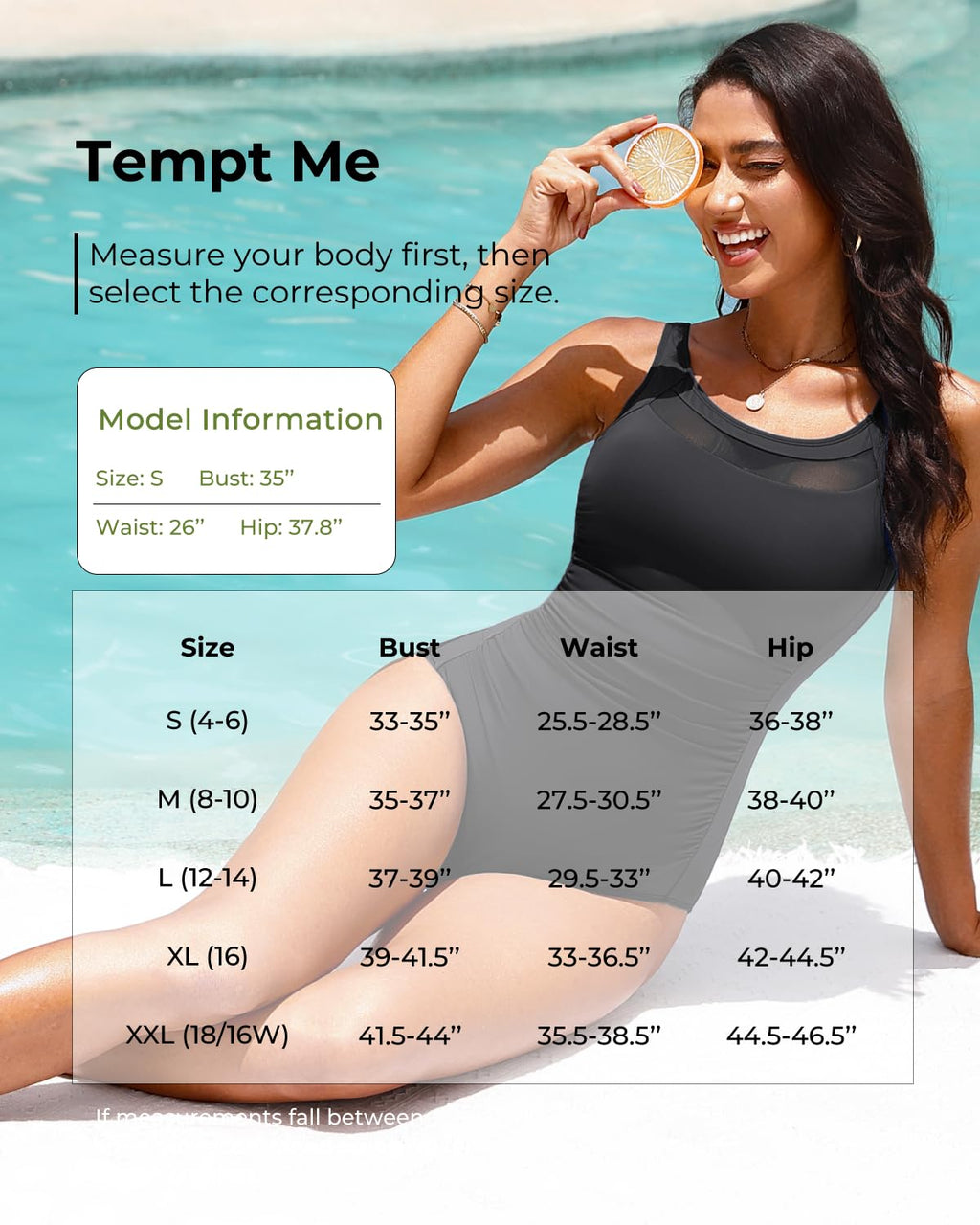 Tempt Me Women One Piece Mesh Swimsuits Tummy Control Swimwear