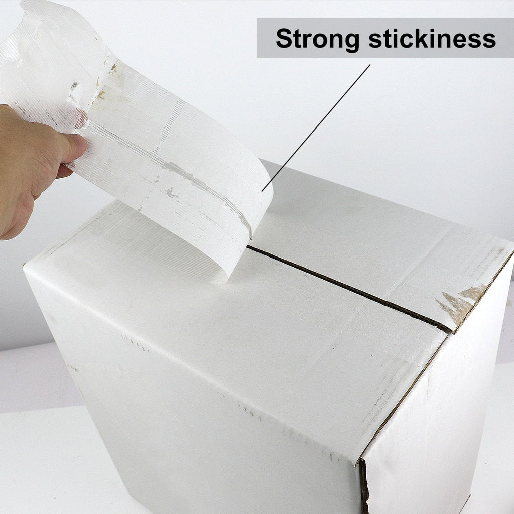 BOMEI PACK Wide Strapping Tape, 4Inch Heavy Duty Reinforced Packing Tape, Fiberglass Filament 60yds 5.5Mil