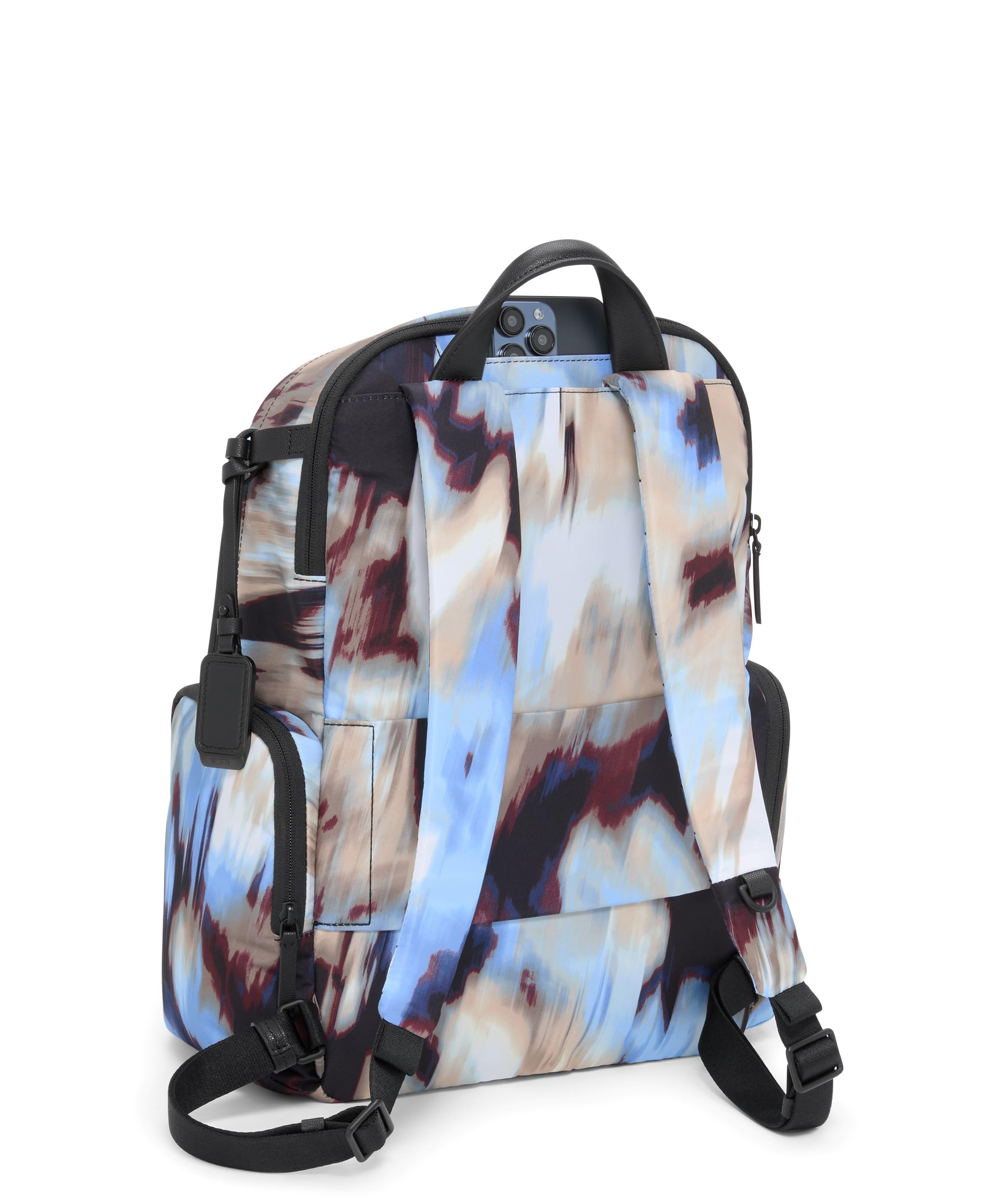TUMI - Voyageur Celina Backpack - Women's Work and Travel Bag - 16.0" X 10.6" X 6.5" - Holds Up to 16" Laptop - Black & Gold Hardware