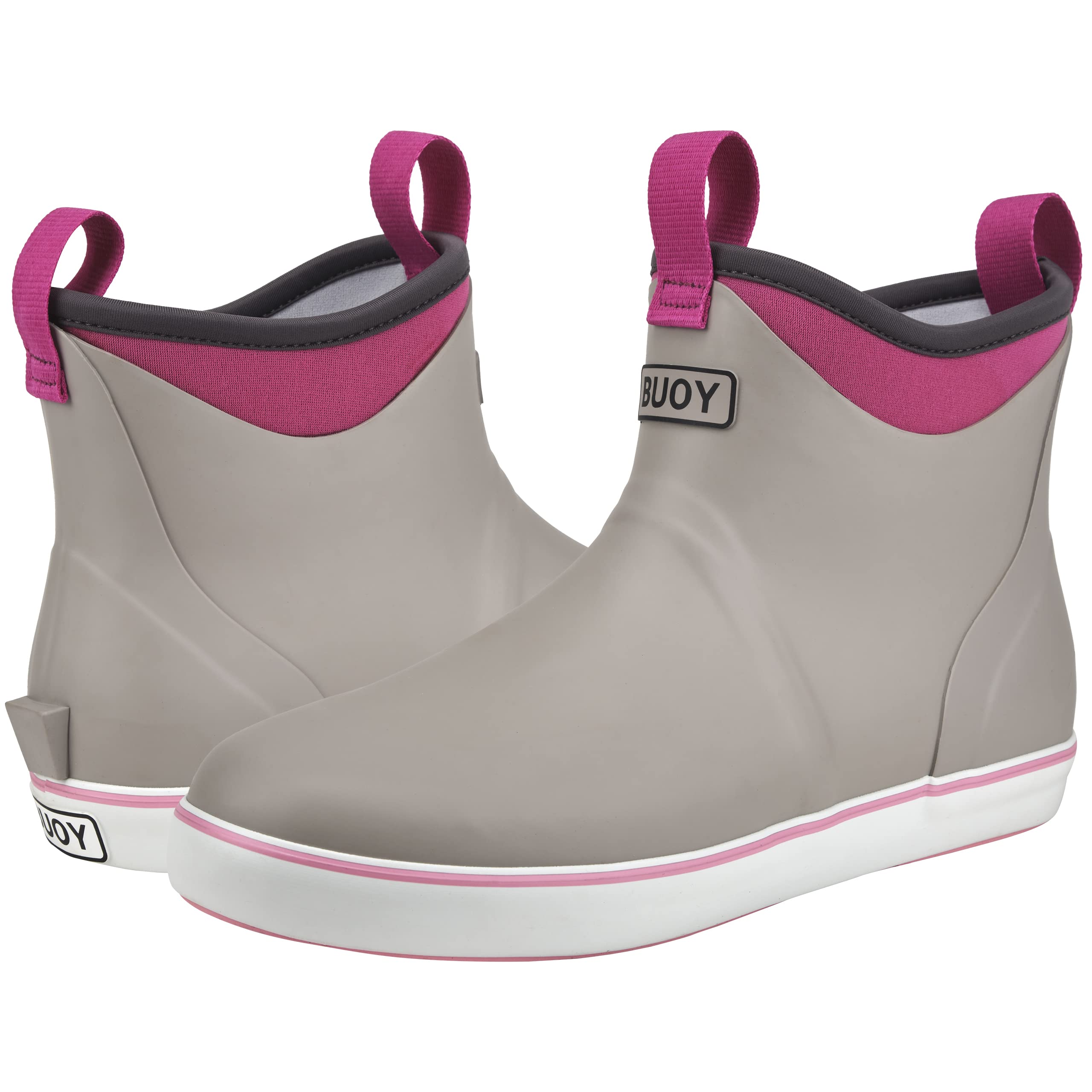 Buoy Boots Womens Waterproof Deck Ankle Rain Boots
