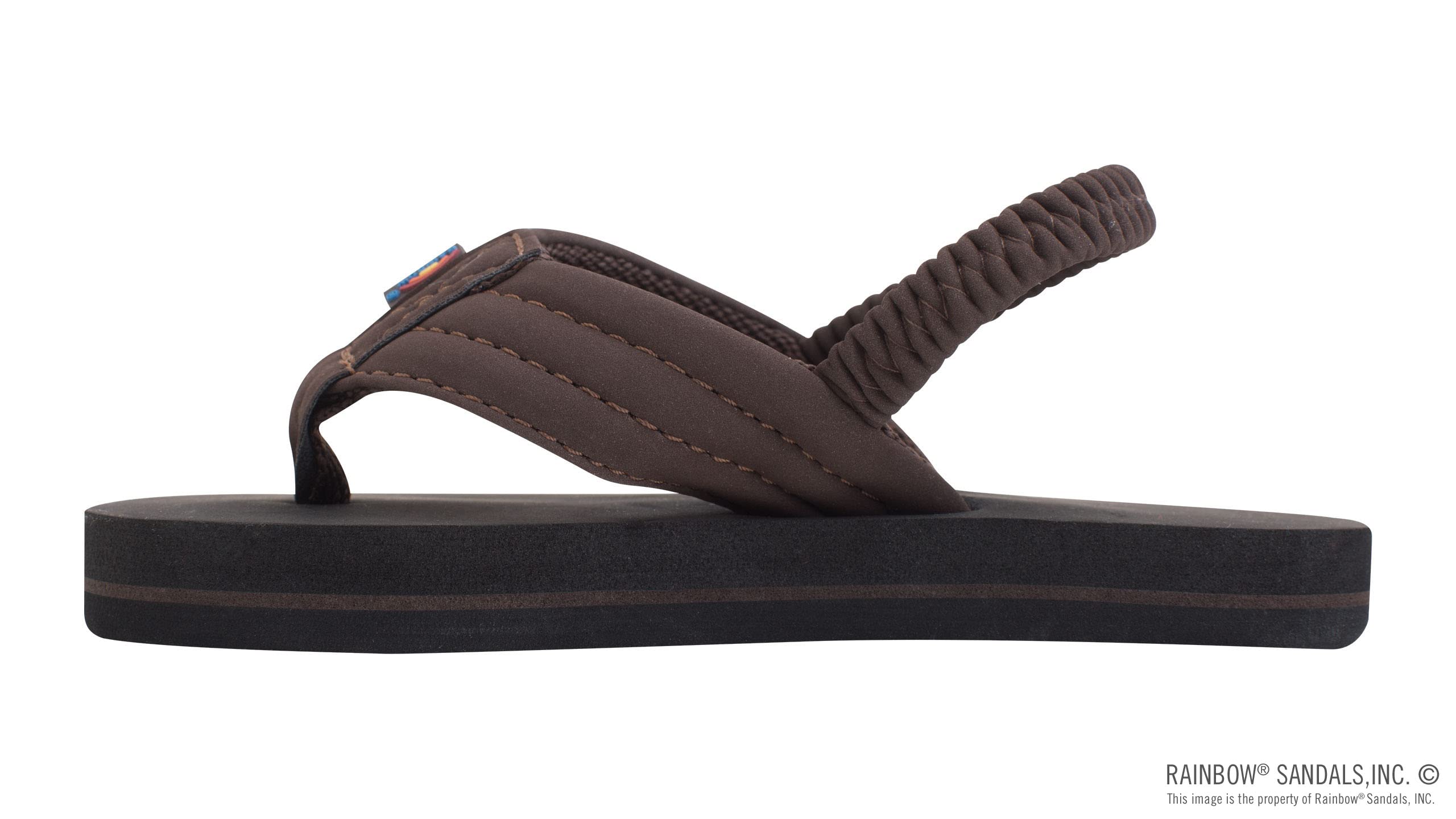 Rainbow Sandals Kid's Grombow's Soft Top Rubber w/Neoprene Strap and Backstrap