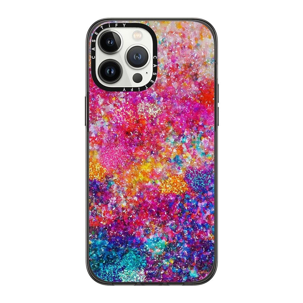 CASETiFY Compact Case for iPhone 13 [Lightweight / 4 ft. 2X Military Grade Drop Protection/Slim] - #1 Mom - Clear Black
