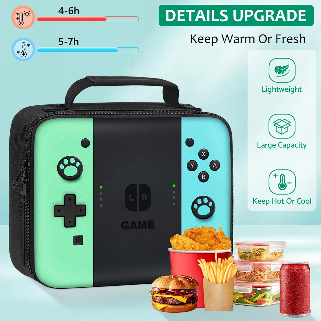 Kids Backpack For Boys，Gamer Boys Backpack For Children Teens Elementary Middle School, 17″ Students Bookbag
