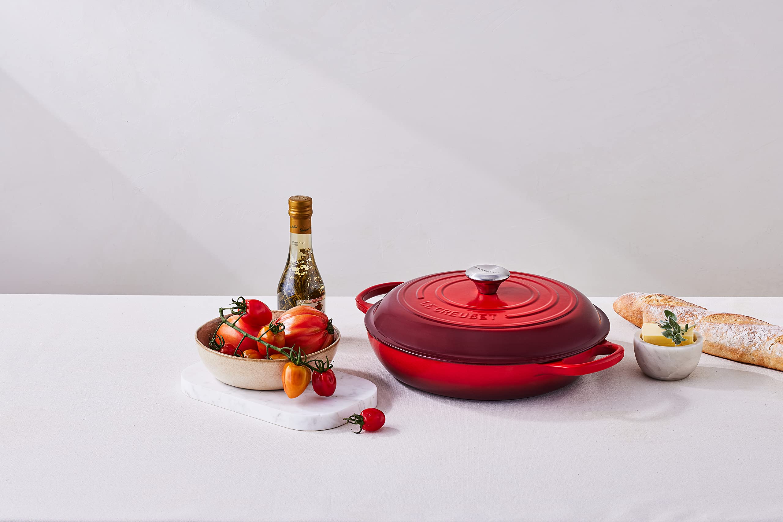 Le Creuset Enameled Cast Iron Signature Braiser, 3.5 qt., Artichaut