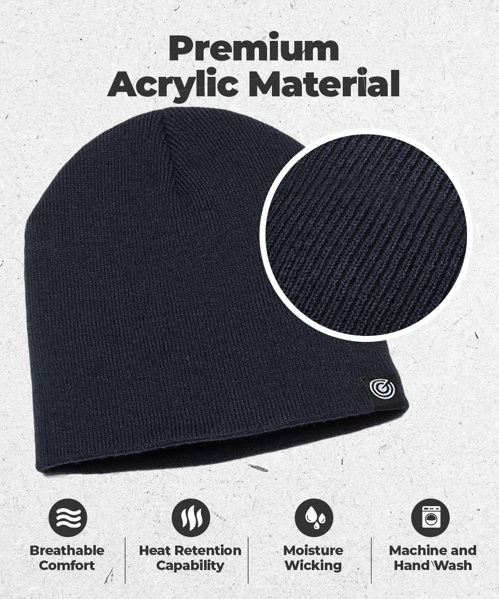 Original Beanie Cap - Soft Knit Beanie Hat - Warm and Durable