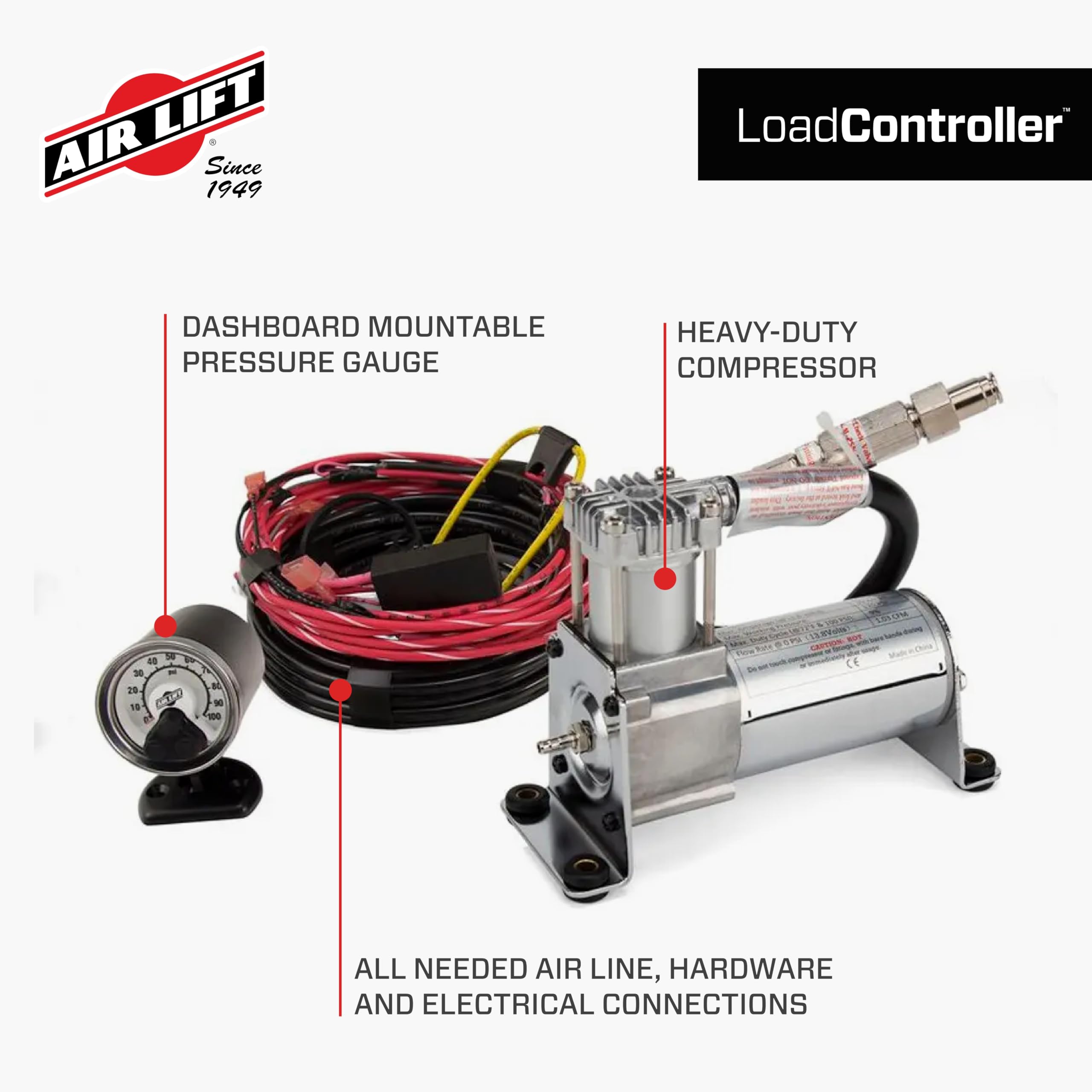 Air Lift 25852 Load Controller Dual Standard Duty Compressor