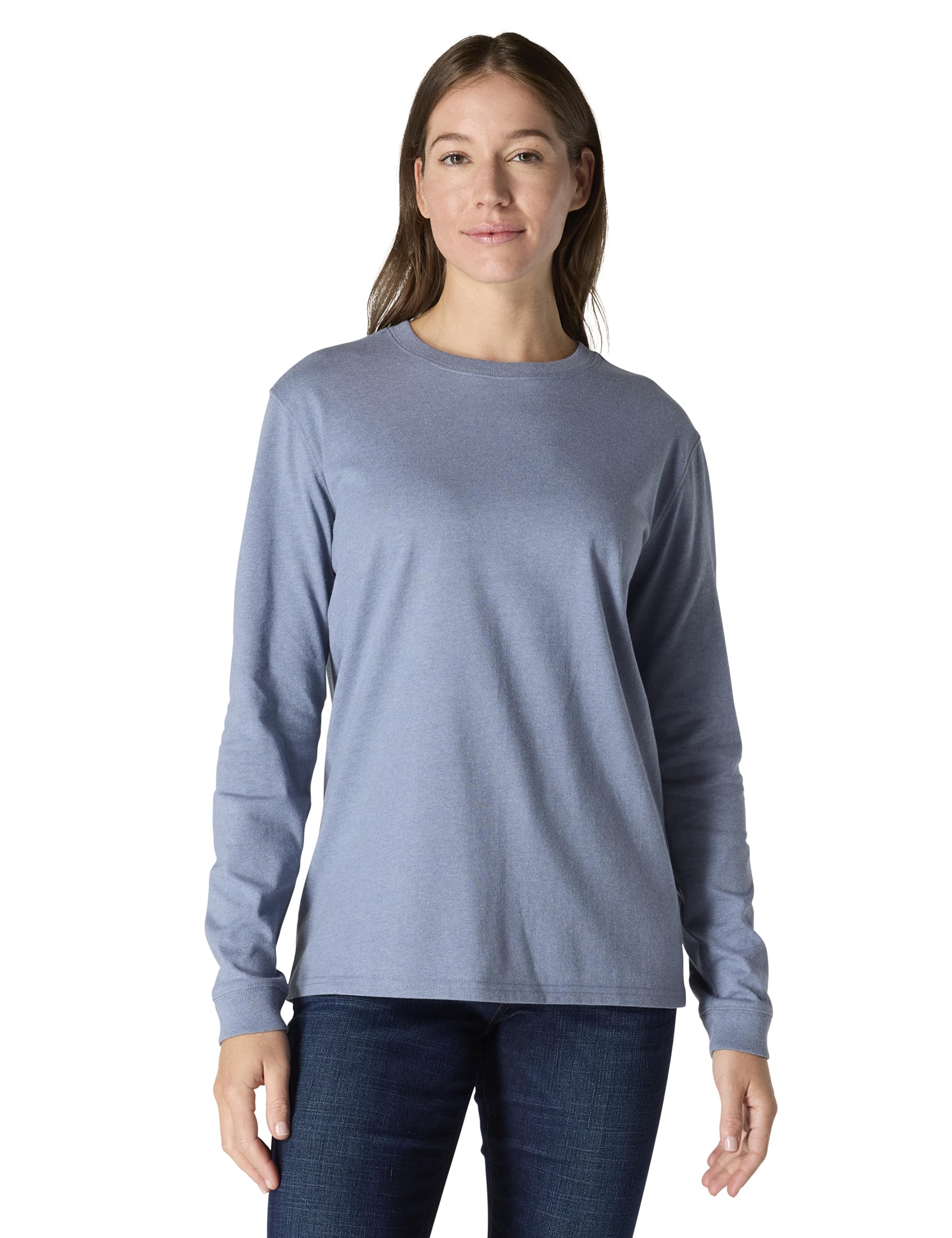 Carhartt Women's Dearborn Loose LS Logo T-Shirt