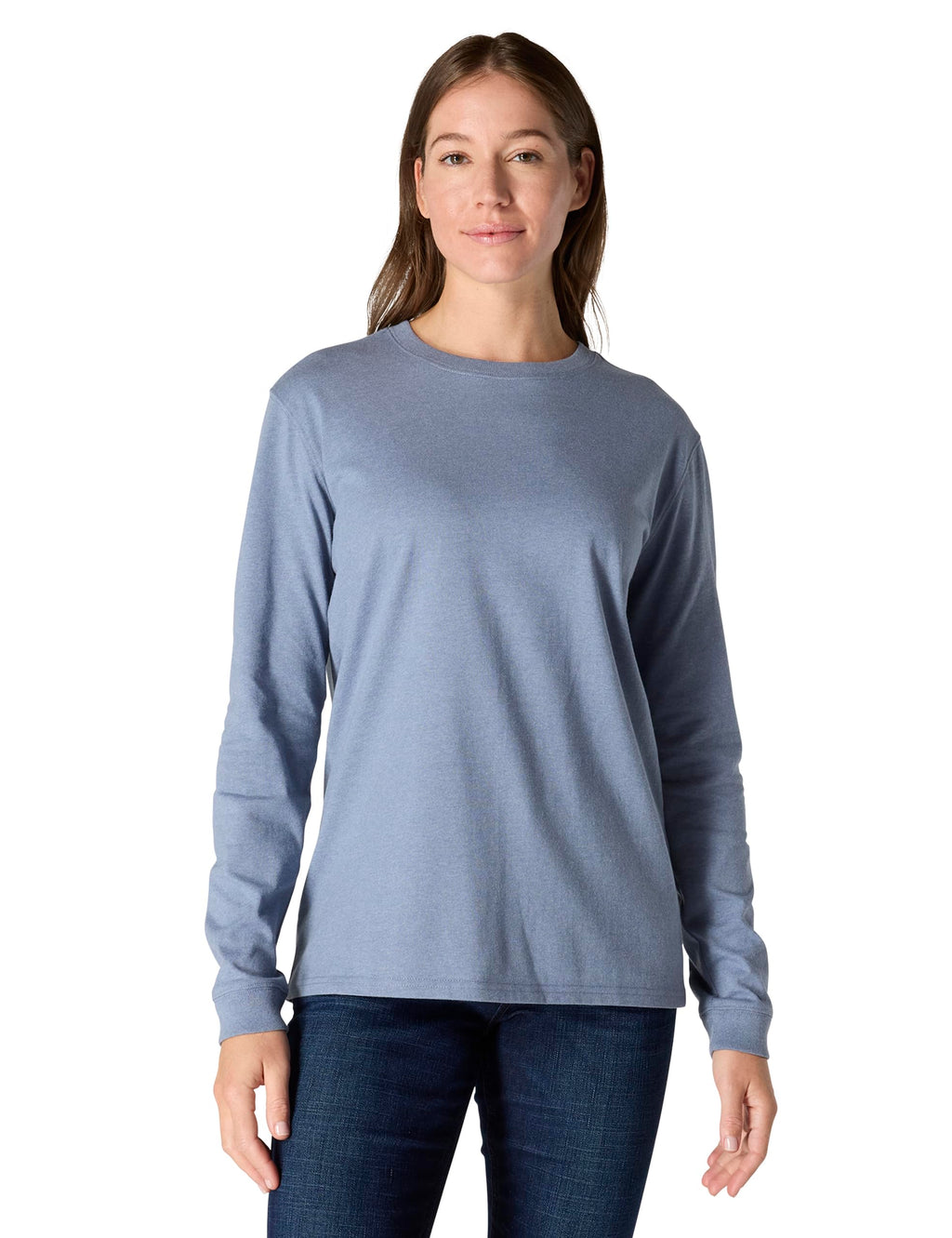 Carhartt Women's Dearborn Loose LS Logo T-Shirt