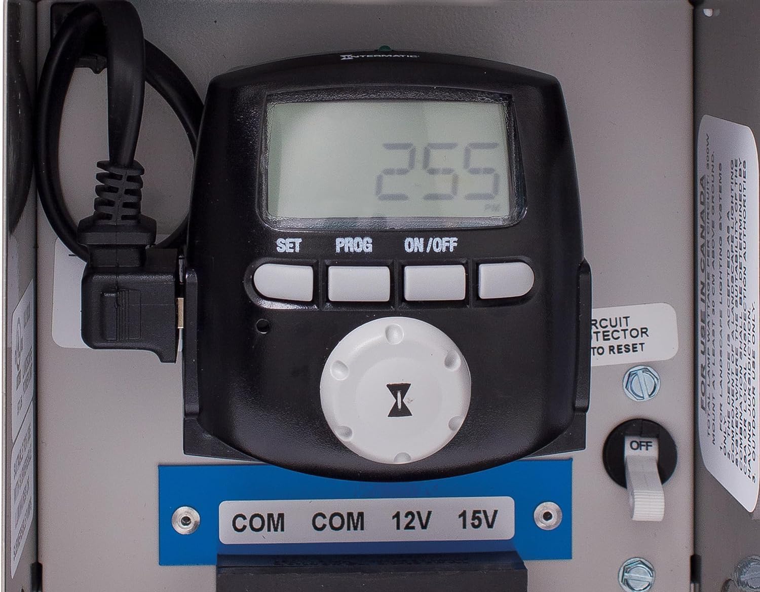 Intermatic DT200LT Digital Astronomic Landscape Timer - Precision Control for Outdoor and Indoor Lighting - Easy to Operate Timer for Landscape Lighting & Christmas Lights