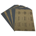 80 Grit Wet Dry Sandpaper, 9 x 11 Inch Sanding Sheets, 10PCS Premium Silicon Carbide Sand Paper for Wood Metal Ceramic or Auto Polishing and Scratches Removing