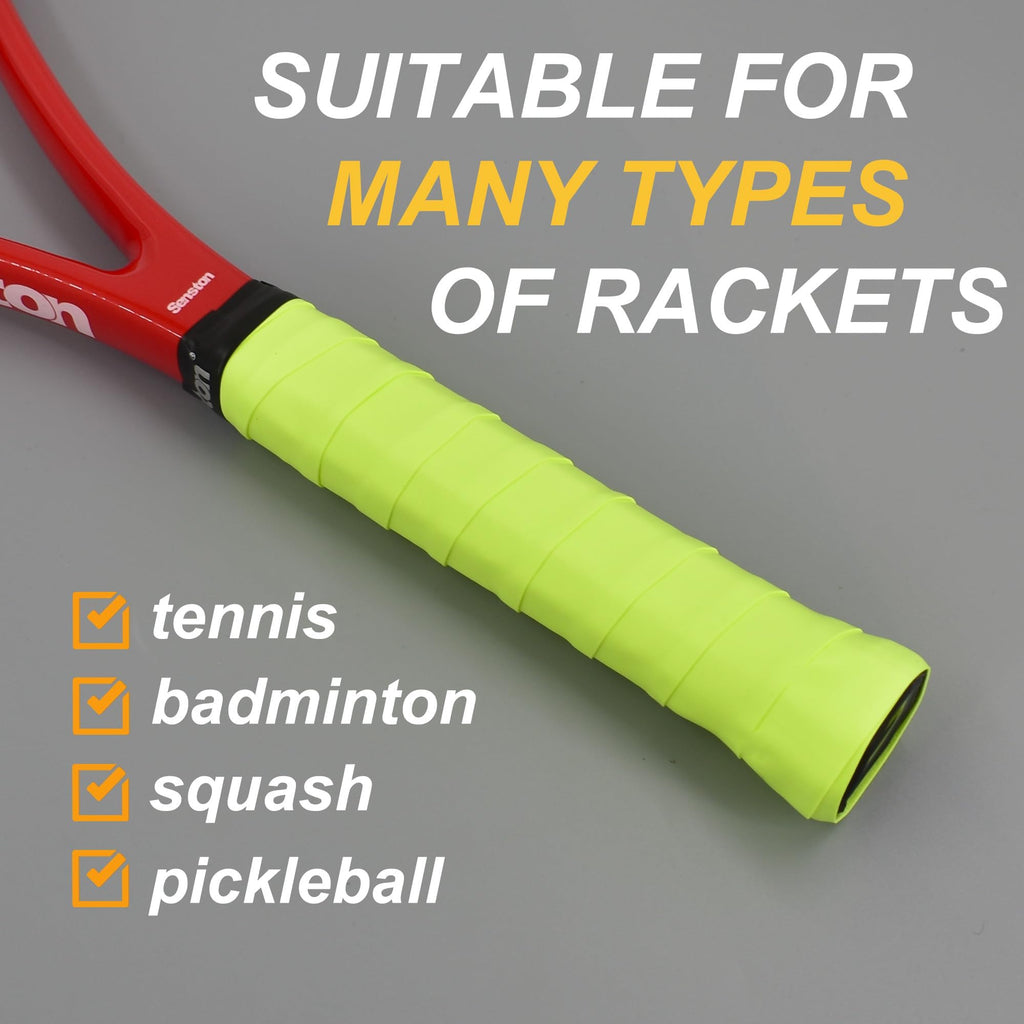 Senston New Rackets Grip Anti Slip Perforated Super Absorbent Tennis Overgrip Badminton Overgrip Pickleballs Overgrip