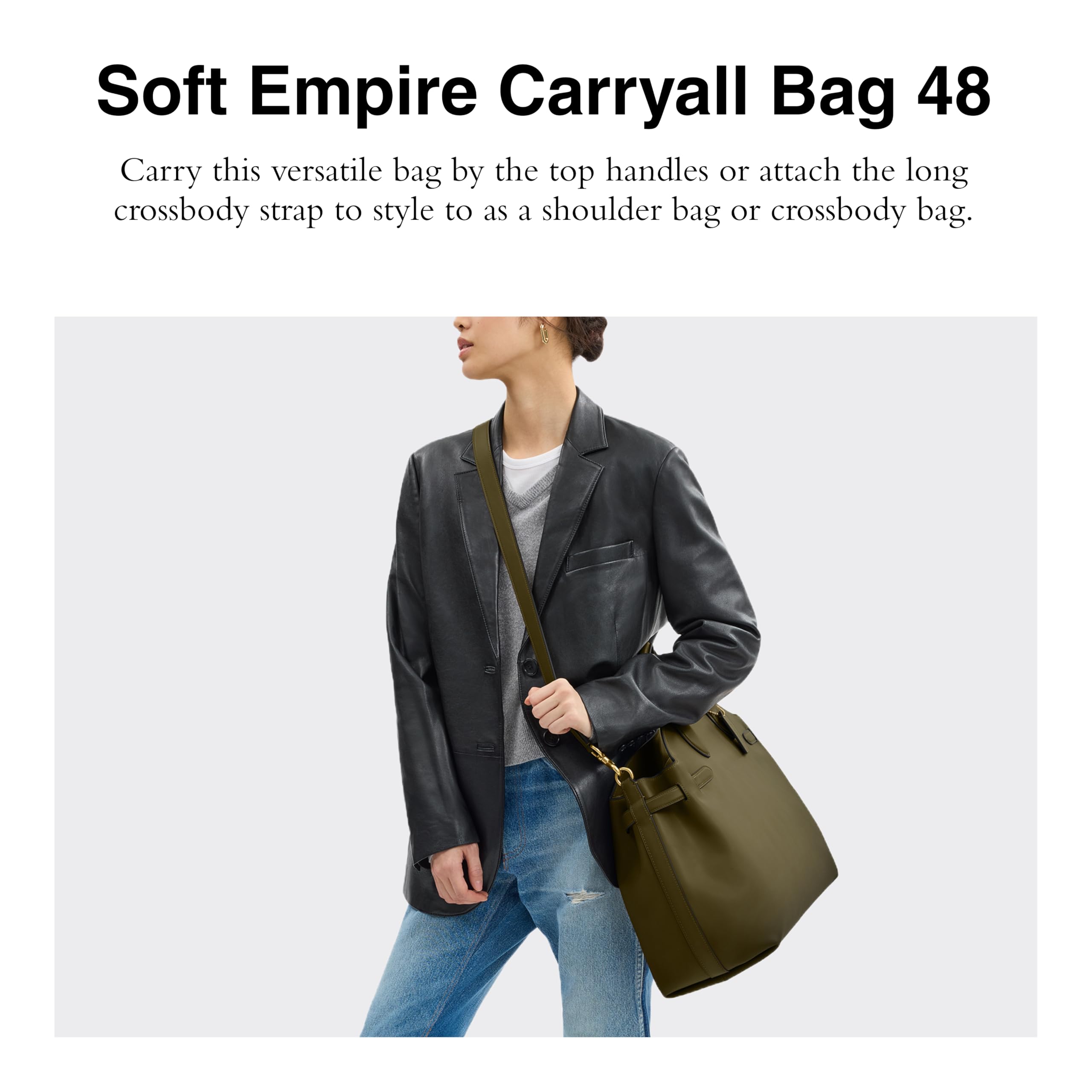 COACH Soft Empire Carryall 48