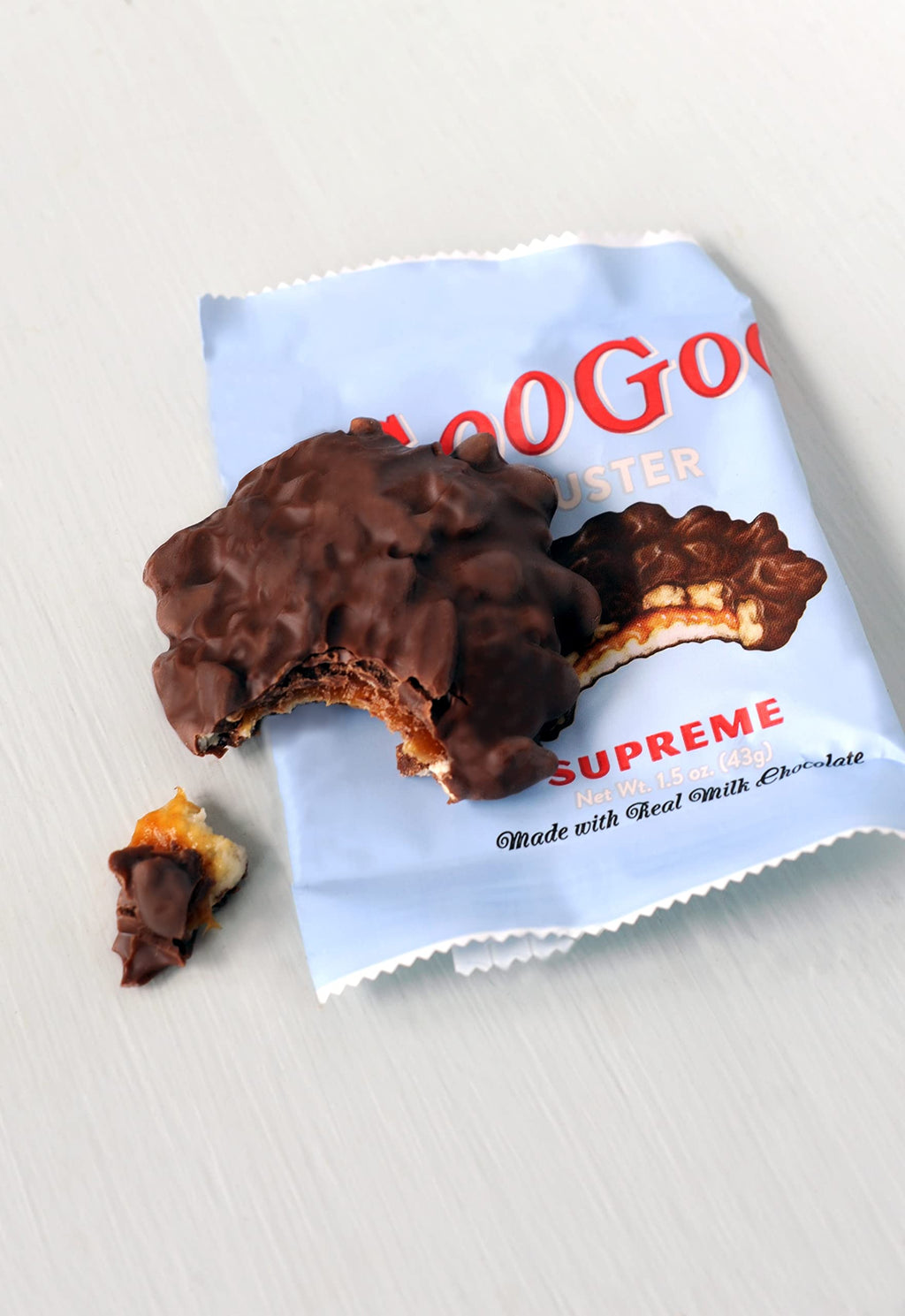 Goo Goo Cluster Variety Pack - 2 of each Flavor Large Bars - Original, Supreme, Peanut Butter