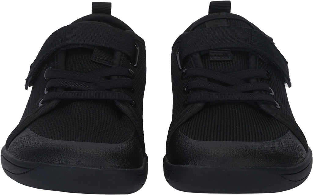 WHITIN Little/Big Kid Barefoot Shoes | Boys/Girls Lace-up Minimalist Sneakers | Wide Toe Box | Natural Flexible Fit
