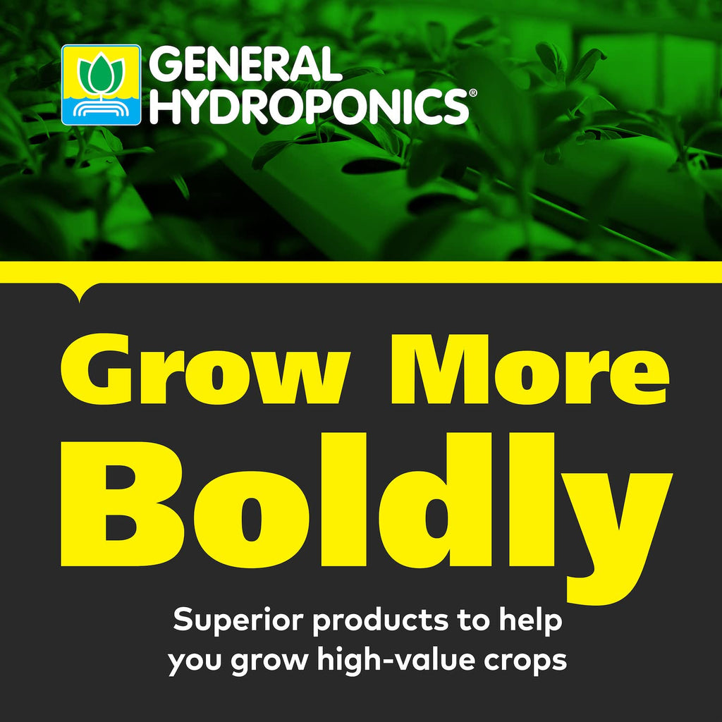 General Hydroponics HGC718805 FloraNova Grow 7-4-10, Robust Strength of Dry Fertilizer But in Rapid Liquid Form, Use for Hydroponics, Soilless Mixtures, Containers & Garden Grown Plants, 1-Gallon