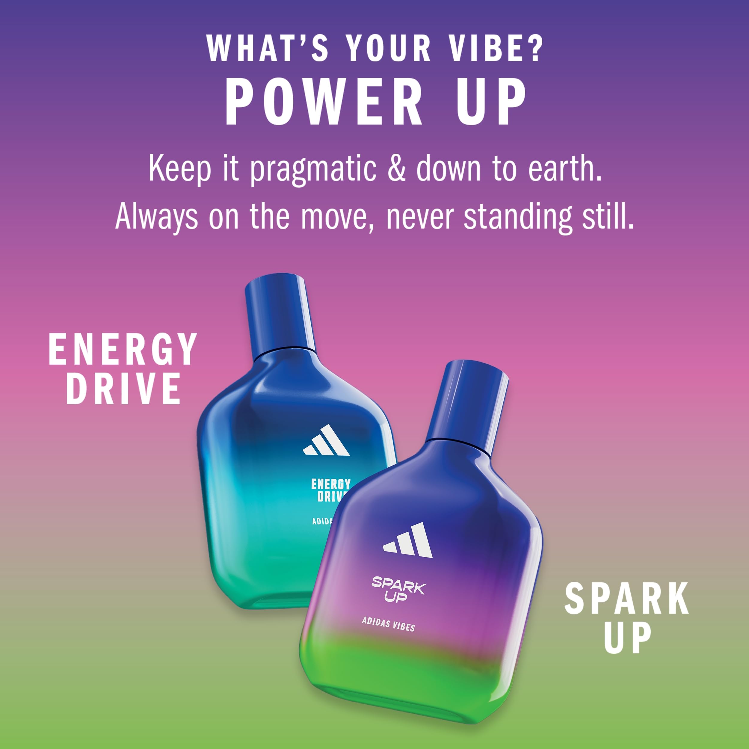 adidas Vibes Chill Zone Fragrance Hair & Body Mist for Women, Mood-Boosting, Notes of Lavender & Vanilla, For Any Occasion, 7.9oz