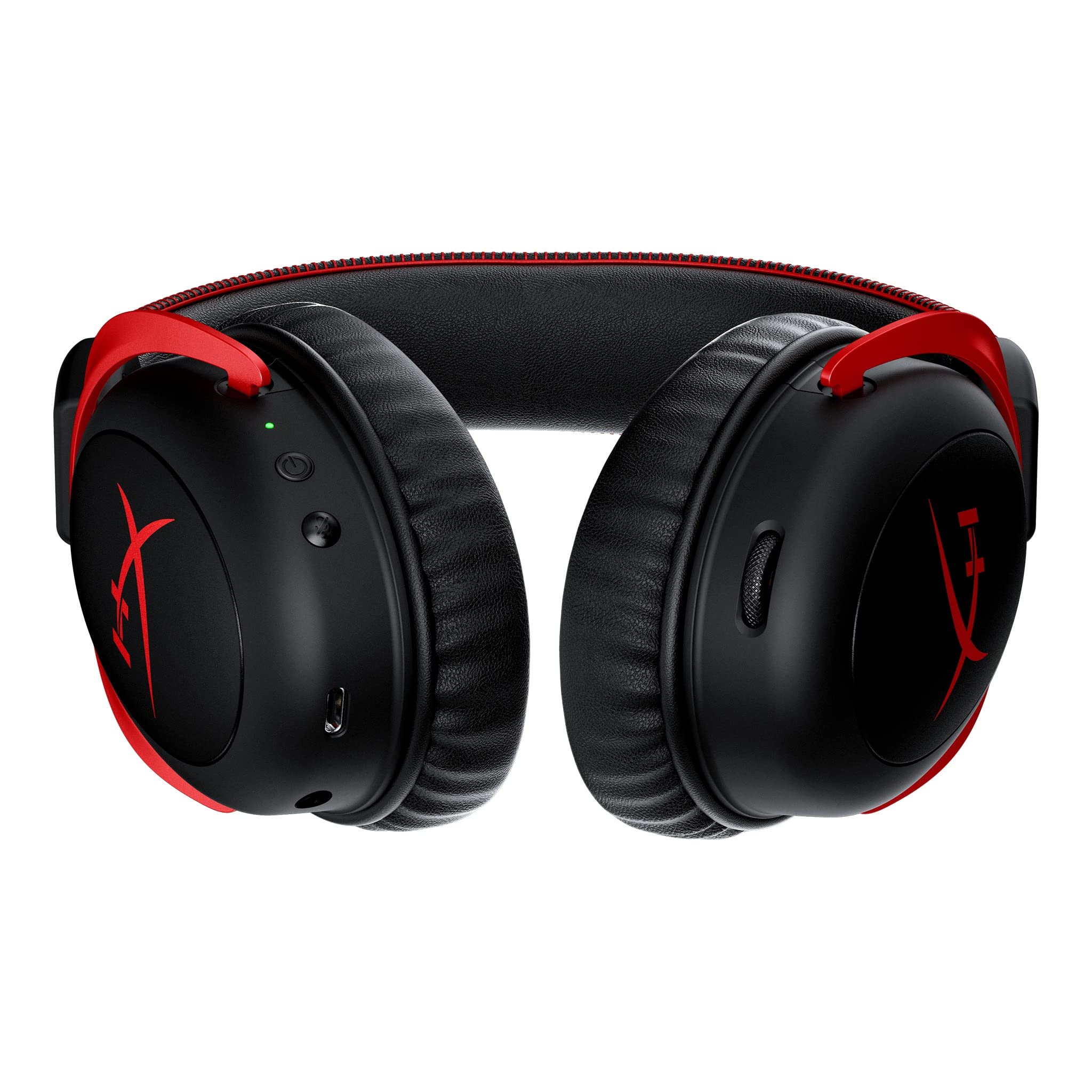 HyperX Cloud II Gaming Headset - 7.1 Surround Sound - Memory Foam Ear Pads - Durable Aluminum Frame - Multi Platform Headset - Works with PC, PS4, PS4 PRO, Xbox One, Xbox One S - Red (KHX-HSCP-RD)