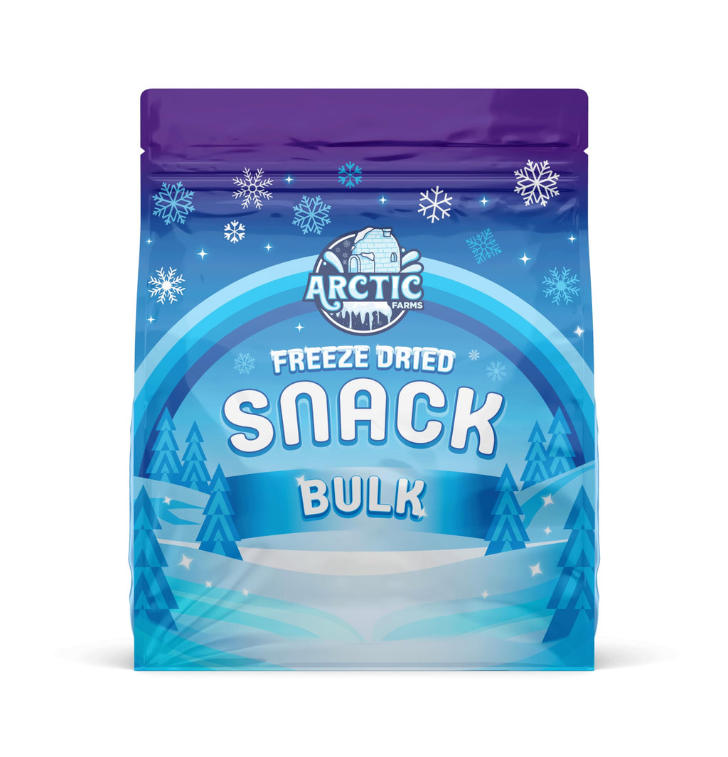 Arctic Farms Freeze Dried Ice Cream Bits Bagged and Boxed - Does Not Melt (1lb, S'mores)