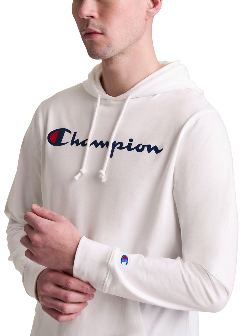 Champion Men's Long Sleeve T-shirt Hoodie (Retired Colors)