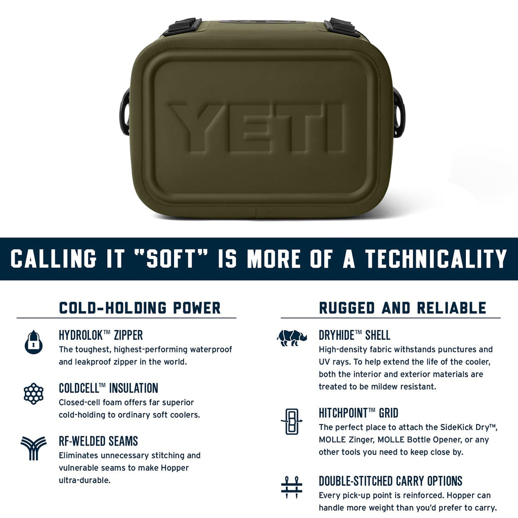 YETI Hopper Flip 8 Portable Soft Cooler