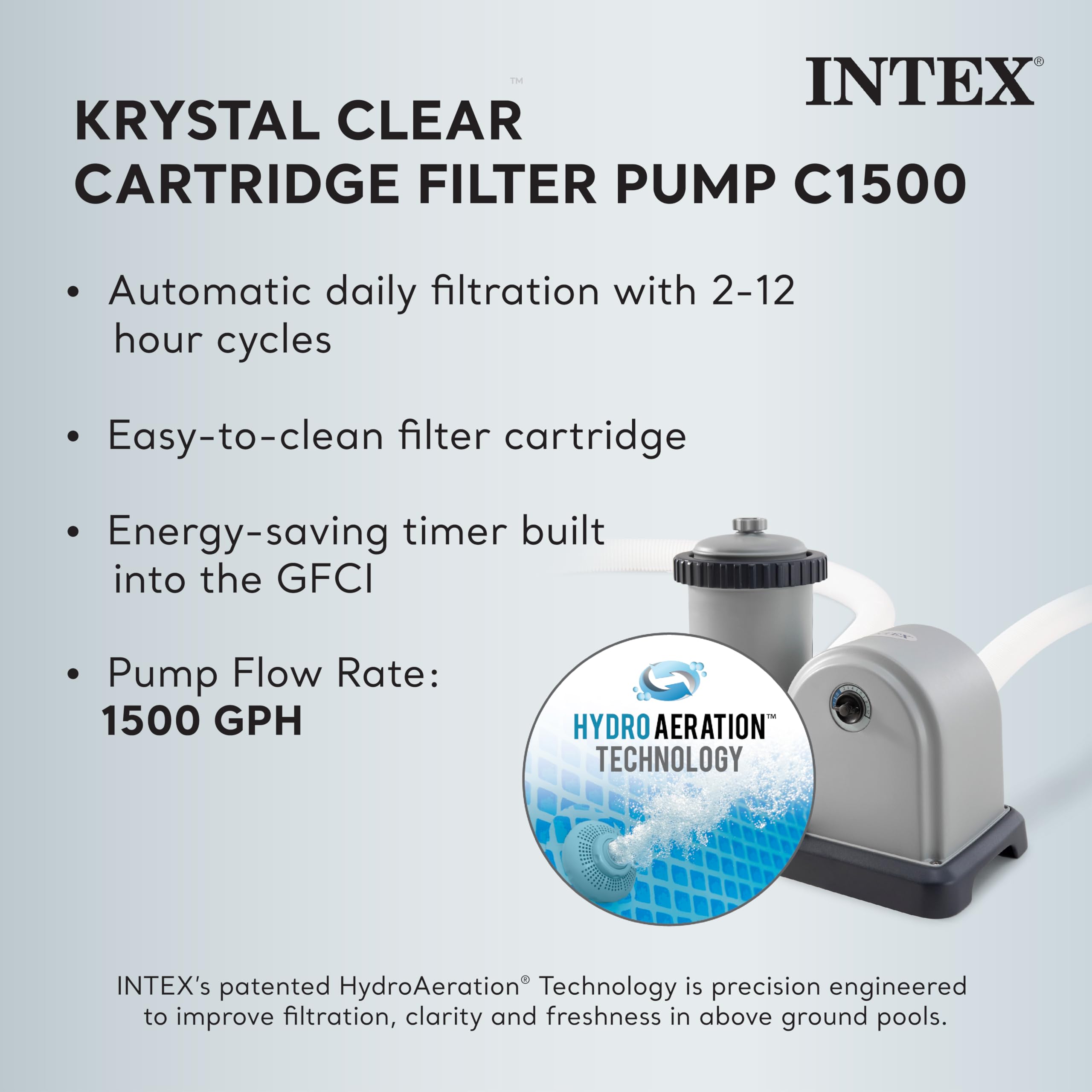 INTEX 26700EP 10Ft X 30In Prism Frame Premium Above Ground Swimming Pool (Pump Not Included)