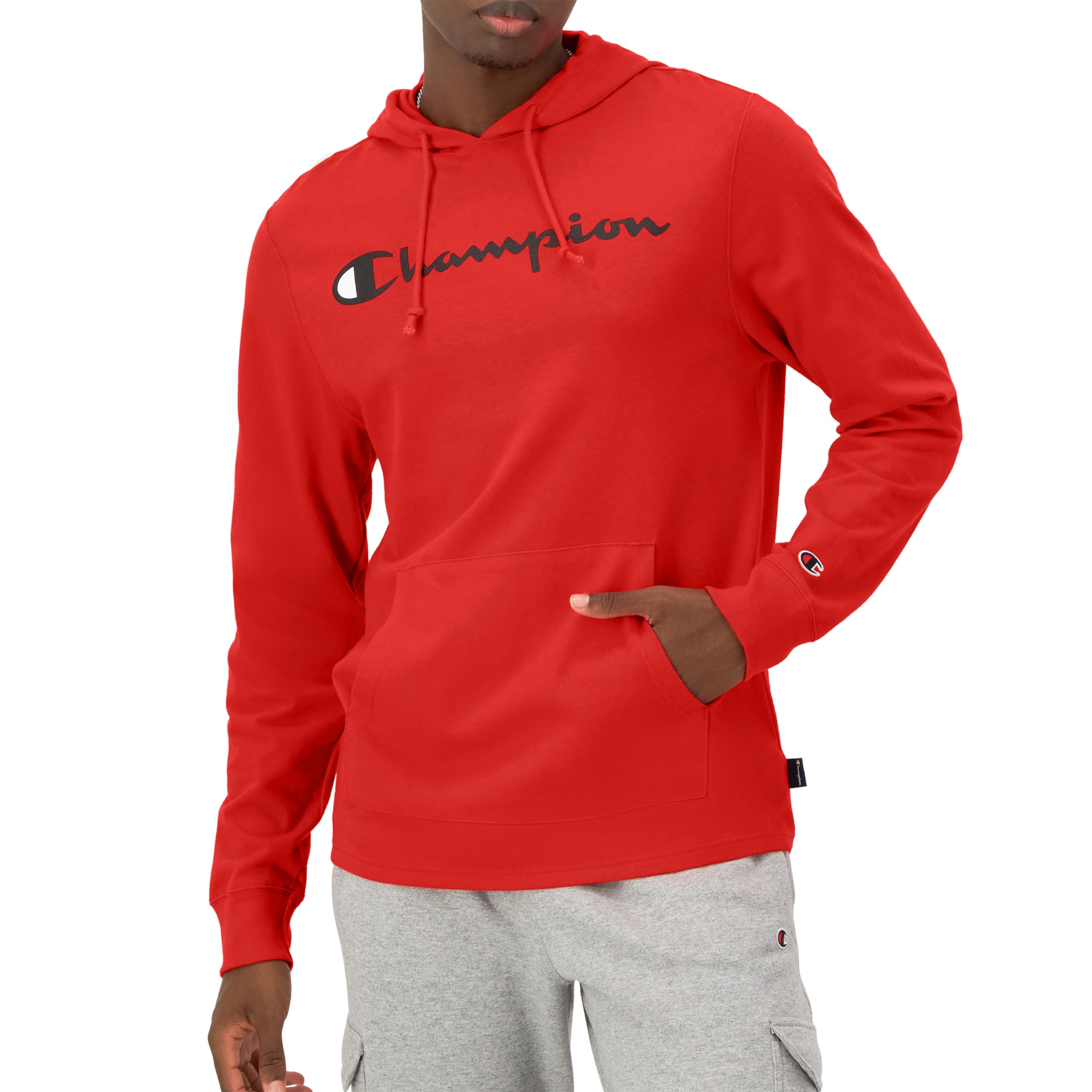Champion Men's Long Sleeve T-shirt Hoodie (Retired Colors)