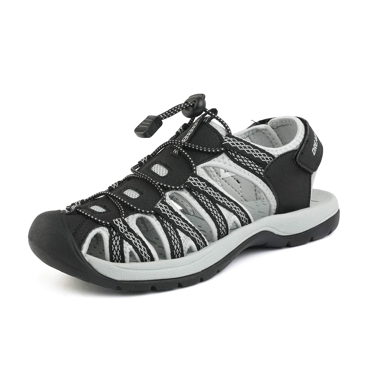 DREAM PAIRS Womens Closed Toe Hiking Summer Outdoor Sport Athletic Sandals