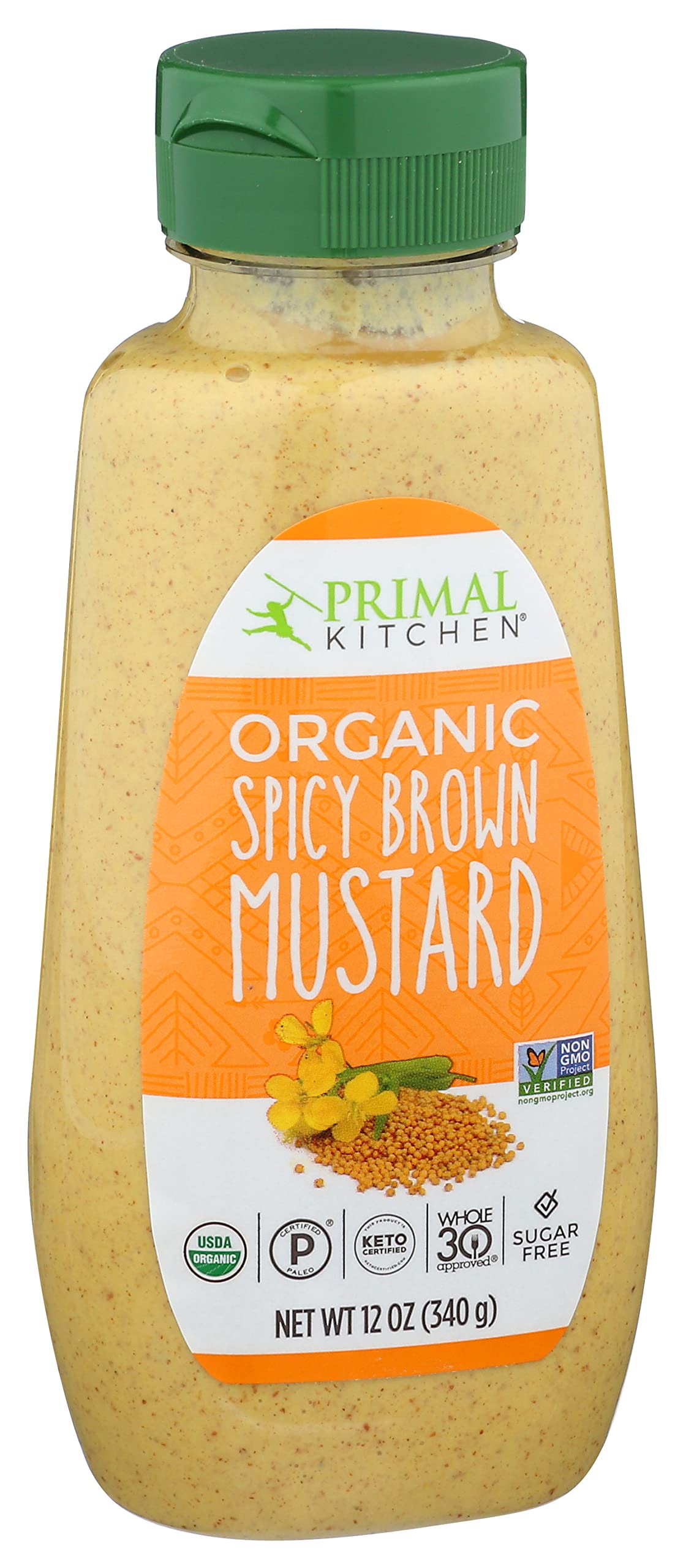 Primal Kitchen Mustard Dijon Org 12 OZ