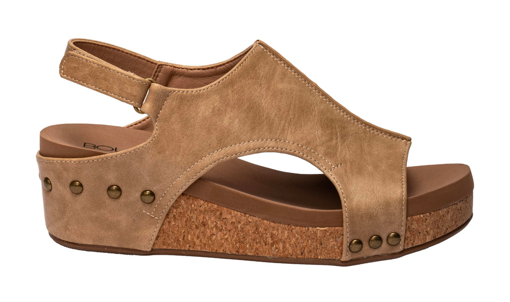 Corkys Footwear Volta Wedge - Chic Elegance Meets All-Year Comfort with a 2-Inch Cork Heel and Marshmallow Insole for Stylish Everyday Wear and All-Day Comfort