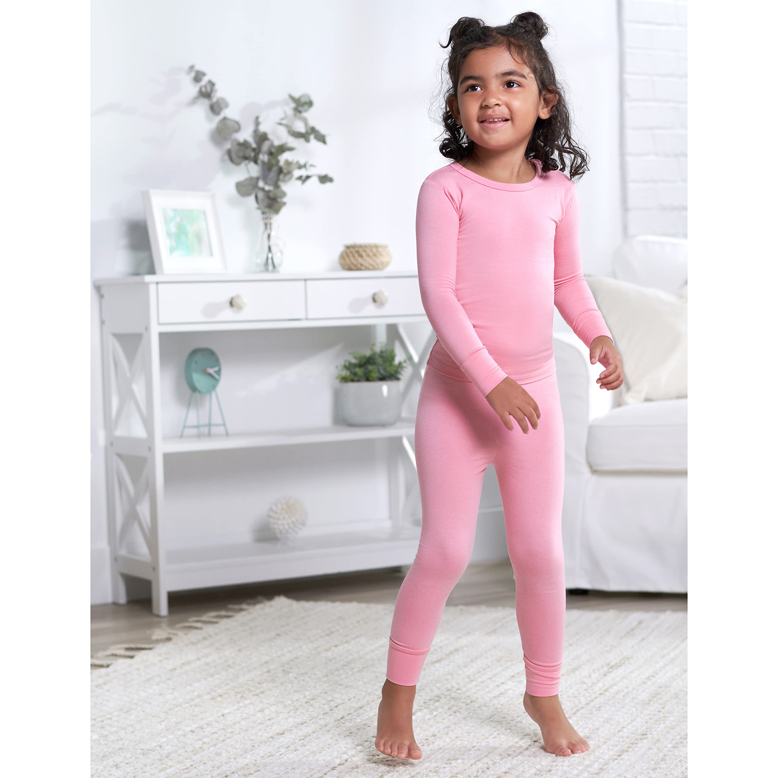 Gerber Unisex Baby Toddler Buttery Soft 2-Piece Snug Fit Pajamas with Viscose Made from Eucalyptus