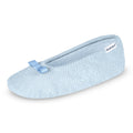 isotoner Women's Diamond Microterry Ballerina Slippers