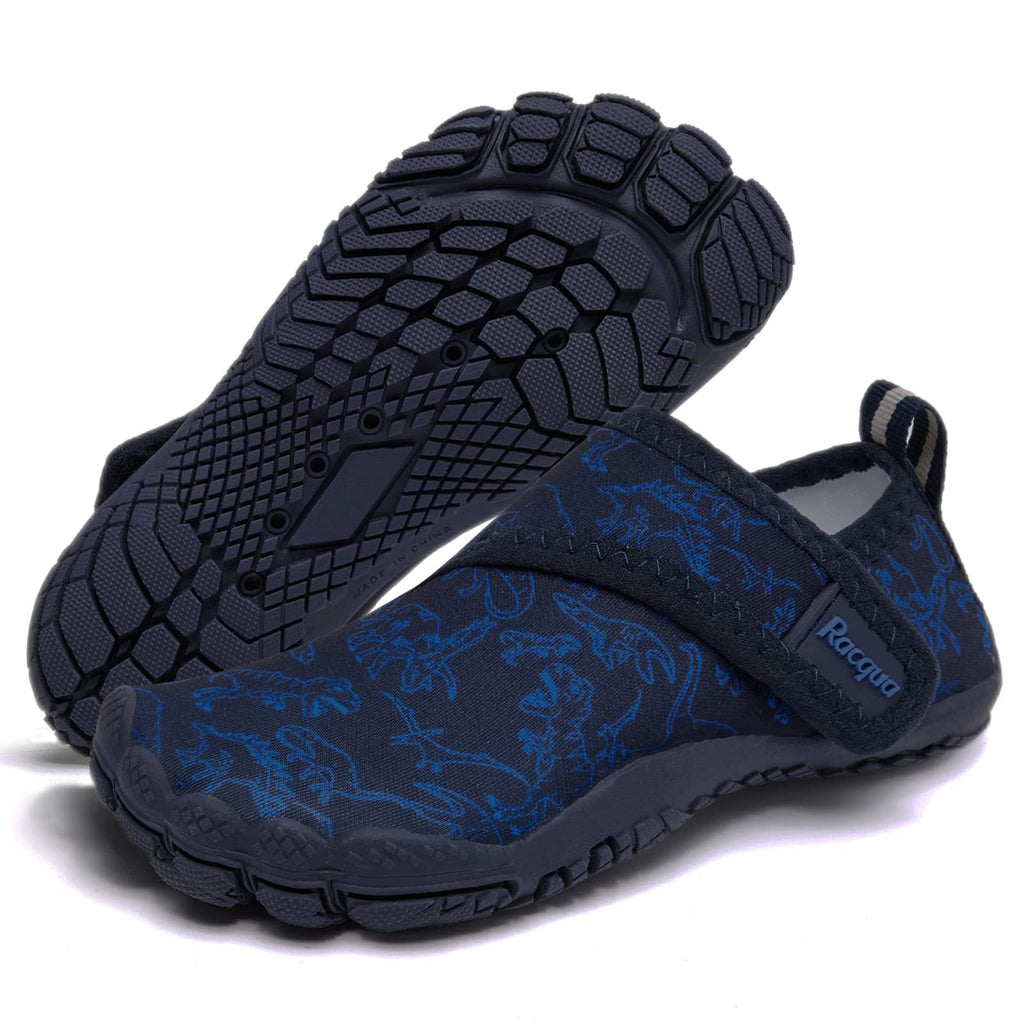 Racqua Toddler Boys Girls Slip-On Water Shoes Quick Dry Barefoot Aqua Shoes (Toddler/Little Kid)