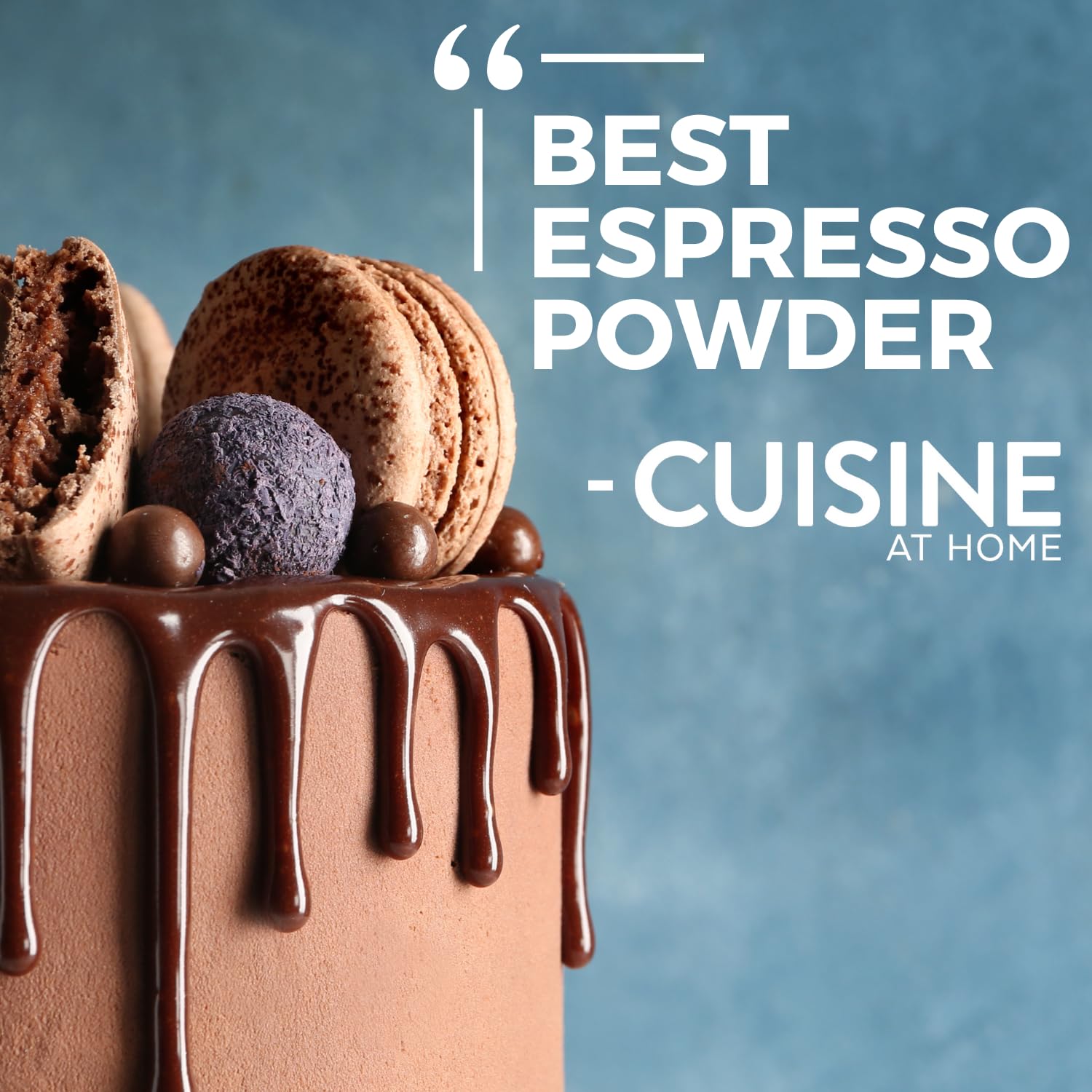 Espresso Powder for Baking - Achieve Rich Chocolate Flavor - Great for Baking - All-Natural - Fine Powder - Easily Dissolves - Gluten Free - Non-GMO - Convenient Resealable Pouch (7oz)