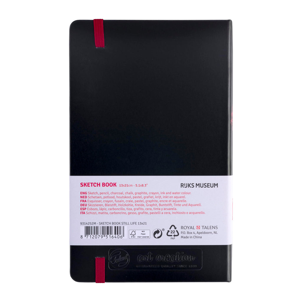 Talens Art Creation Sketchbook 80 Sheets, 13 cm x 21 cm, Black