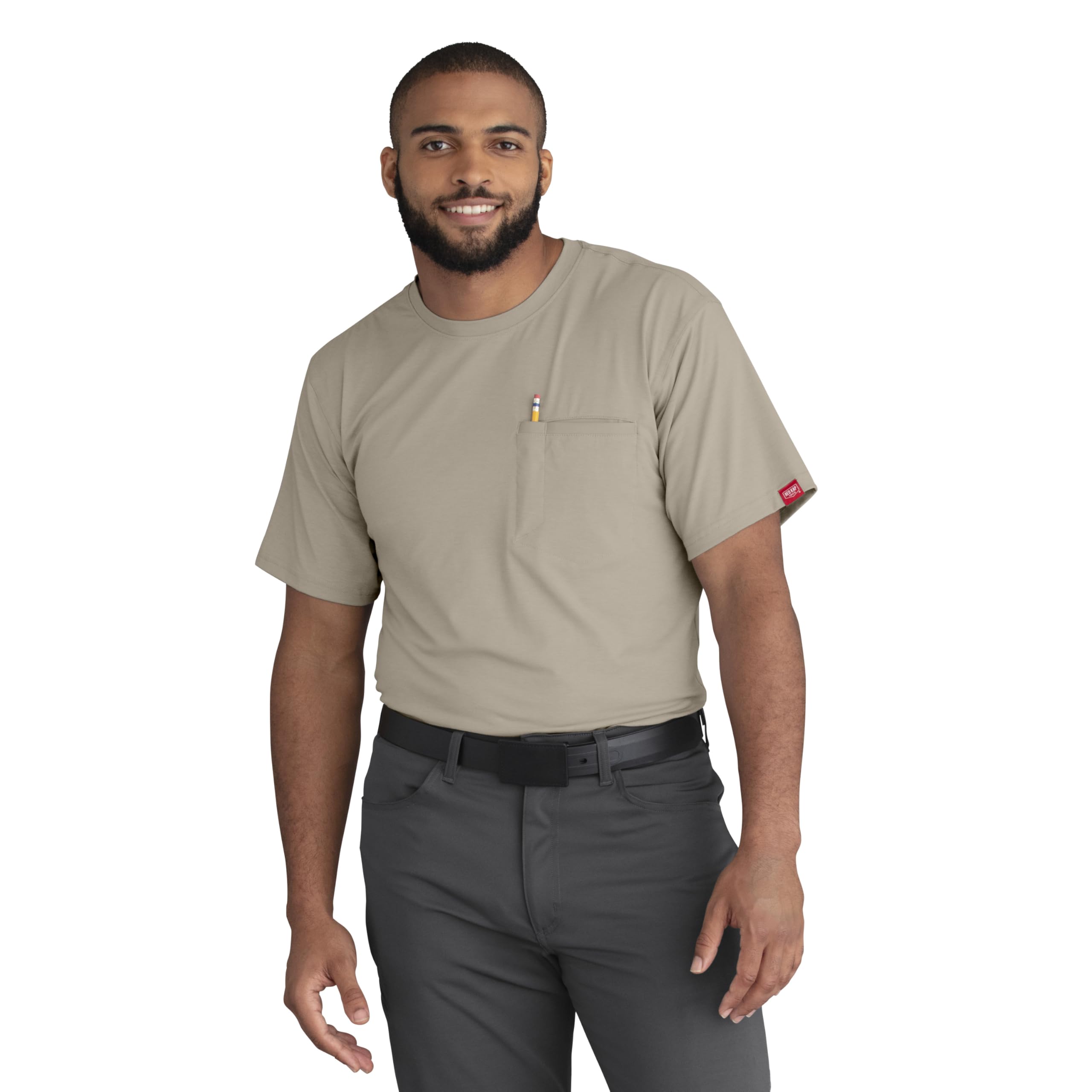 Red Kap Men's Cooling Short Sleeve Pocket Tee