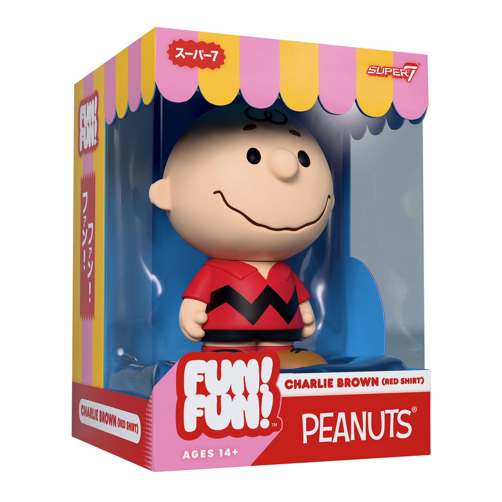 Super7 Fun! Fun! Peanuts Snoopy (Puffy Coat) Vinyl Figure - 5" Peanuts Action Figure - Classic Cartoon Fans Collectibles & Retro Toys - Cartoon Model for Collectors & Display Figurine - Comic Strips
