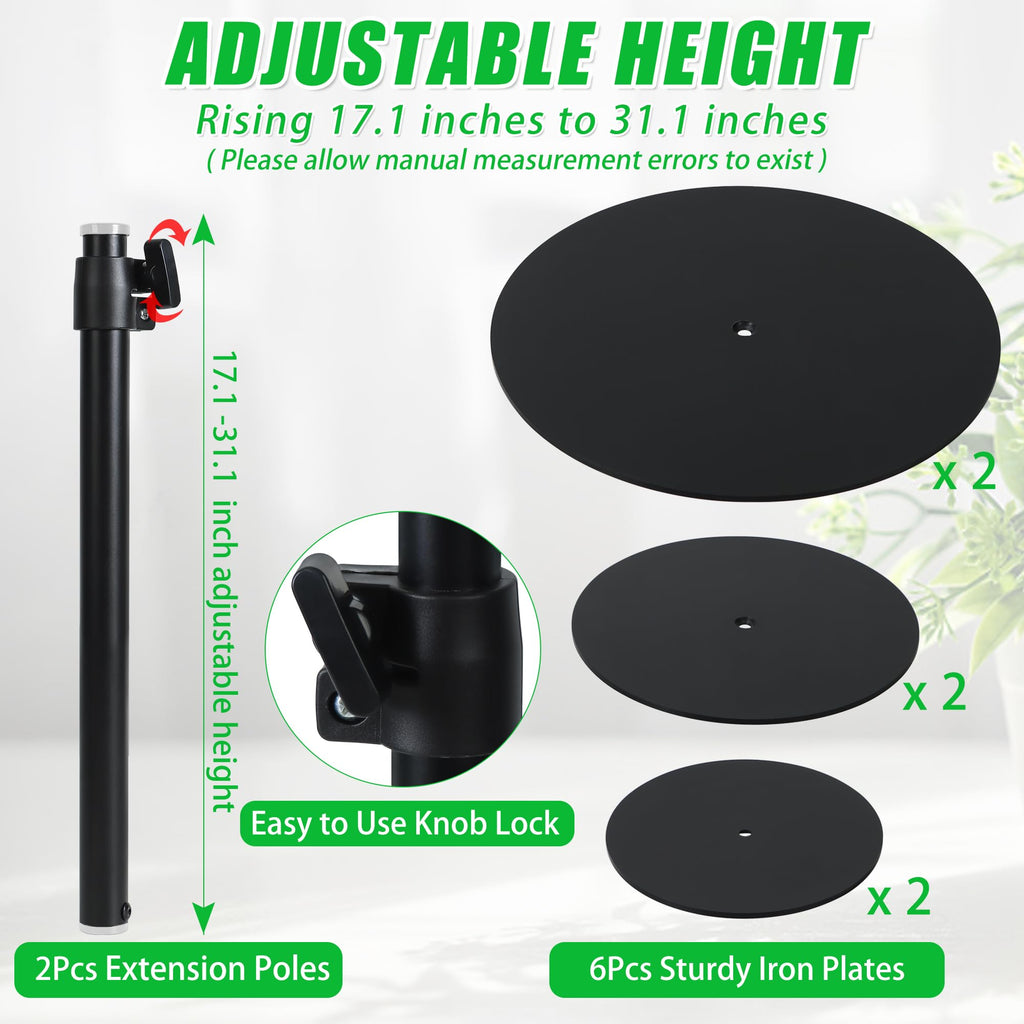Adjustable Plant Risers for Inside Pots, 11-20" Rise Planter Insert Filler for Large Pots, Plant Lift Inserts Pot Risers for Indoor Outdoor Tall Taper Planter Container (6" 8" 10" Base Top, Set of 1)